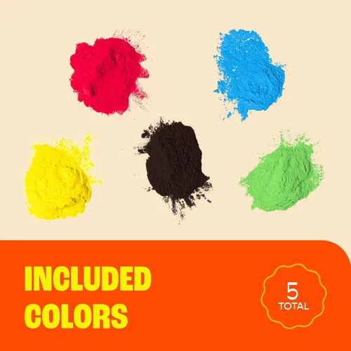 Miniatura 3 de Kit de Pintura de Nieve Chameleon Colors - Paquete de 10 - 5 Colores Vibrantes - 5 Botellas de Pulverización - Kit de Arte y Manualidades