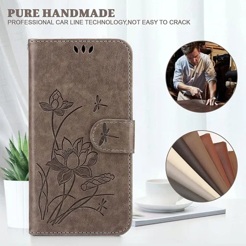 Miniatura 6 de Funda para iPhone 13/13 Mini/13 Pro/13 Pro Max, funda de cuero tipo cartera tipo libro con tapa y soporte para tarjeta y cierre magnético a prueba