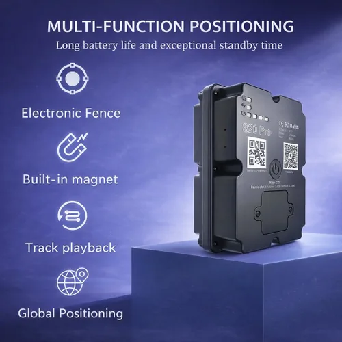 Miniatura 3 de Rastreador GPS para vehículos, hasta 7 meses de duración de la batería, seguimiento en tiempo real, distancia ilimitada, fuerte magnético, IP67