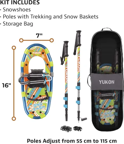 Miniatura 6 de Yukon Charlie's Youth Aluminum Snowshoe