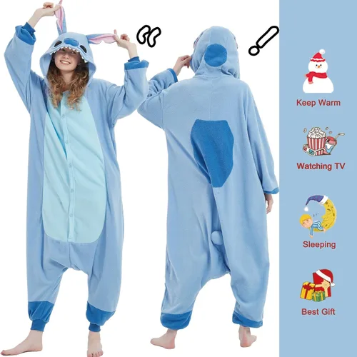 Miniatura 4 de SWEETXIN Pijama unisex para adultos y niños, para Halloween, Navidad, ropa de dormir, traje de cosplay para mujeres y hombres