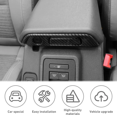 Miniatura 3 de Caja de almacenamiento para reposabrazos central para Ford Bronco, cubierta del panel del interruptor, decoración interior, compatible con Ford