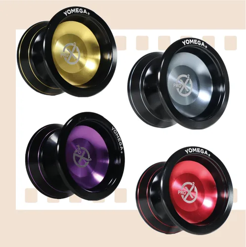 Miniatura 6 de Yomega Pro x2 - Yoyo de aluminio de nivel profesional para jugadores avanzados - Rodamiento de bolas en forma de H, tamaño C con juego adaptable