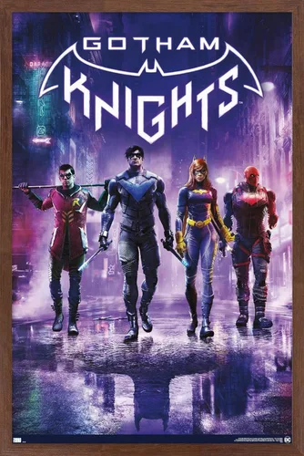 Miniatura 7 de DC Comics - Póster de pared de videojuegos Gotham Knights de arte clave, 34 pulgadas de largo x 22.4 pulgadas de ancho, versión sin marco