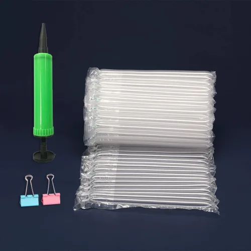 Miniatura 8 de Rollo de envoltura de amortiguación de burbujas, 9 13/16 pulgadas x 164 pies, envoltura inflable de columna de aire para envío resistente, mover