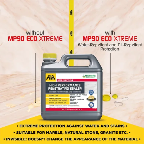 Miniatura 4 de FILA Surface Care Solutions MP90 ECO Xtreme Sellador penetrante de alto rendimiento, 1 galón
