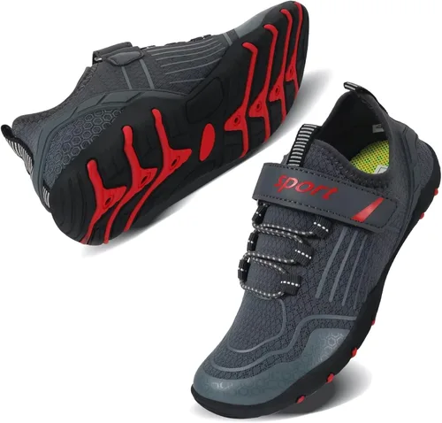 Miniatura 6 de Zapatos de agua para niños y niñas, de secado rápido, calcetines acuáticos descalzos, playa, piscina, natación, tenis deportivos ligeros para niños