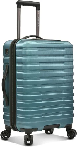 Miniatura 3 de U.S. Traveler Boren - Maleta de viaje de policarbonato resistente con 8 ruedas giratorias, asa de aluminio