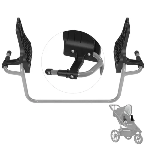 Adaptador de cochecito para correr individual para asientos de automóvil Graco, adaptador de asiento de automóvil Baby Trend para la mayoría de los