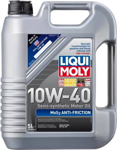 Miniatura 6 de Liqui Moly, aceite para motor MoS2, antifricción 10W-40