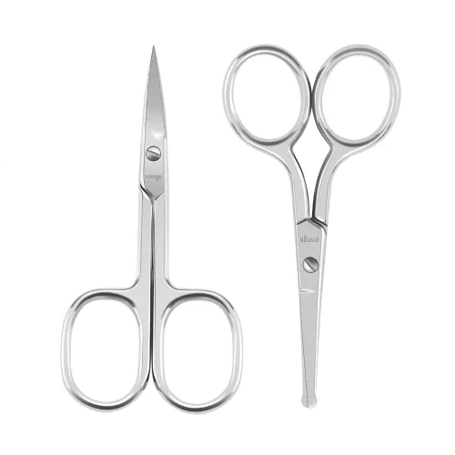 Miniatura 7 de LIVINGO Tijeras de Manicura Premium con Punta Redondeada Multiusos de Acero Inoxidable para Cutículas Pedicura Kit de Belleza y Aseo para Uñas