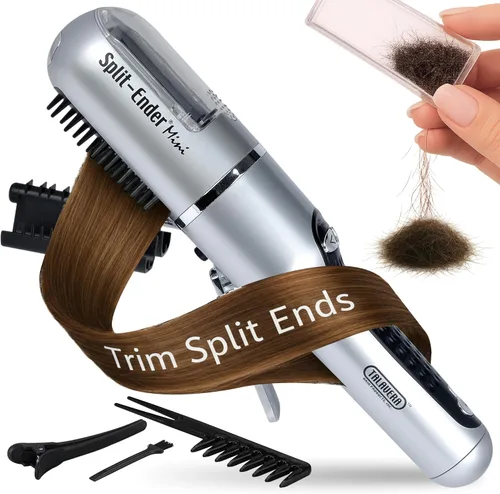Miniatura 13 de Split-Ender Mini 2 – Recortadora de Puntas Abiertas original inalámbrica para cabello seco, dañado, quebradizo, rizado, encrespado o lacio