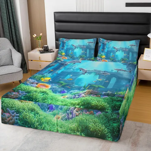 Miniatura 34 de Falda de cama individual de girasol, flores soleadas con esquinas divididas, faldas de cama bohemias florales amarillas, falda de cama para plantas