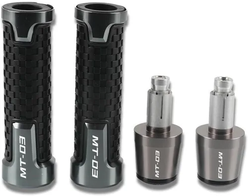 Miniatura 9 de Motorcycle for Y&AMAHA MT03 2015 2016 2017 2018 2019 2020 MT 03 MT-03 2005-2006 Motorcycle 7/8" 22mm Handle Grips Handlebar Grip Ends Plug