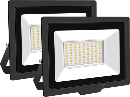 Miniatura 10 de SKYWORLD Paquete de 2 luces LED de inundación para exteriores, 20 W 2000 lm, luz de inundación LED de seguridad, luz diurna de 4000 K, luz blanca