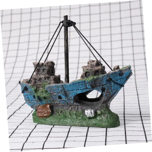 Miniatura 7 de POPETPOP Betta pecera pecera paisajismo decoración en maceta decoraciones de tanque acuario hundido pecera accesorios accesorios acuario adornos