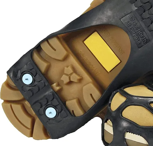 Miniatura 11 de Due North Tacos de hielo multiusos para zapatos y botas, picos de tracción para hombres y mujeres que trabajan en hielo y nieve