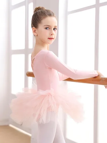 Miniatura 2 de EASTBUDDY Ballet Dress for Girls,Toddler Dance Leotard with Tutu Skirt Ballerina Outfit