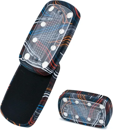 Miniatura 10 de DjuiinoStar Juguete deslizante antiestrés silencioso (fibra de carbono + fibra de vidrio), control deslizante libre de CNC, juguete magnético