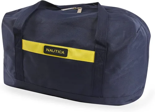Miniatura 4 de Nautica Pathfinder - Juego de equipaje suave de 2 piezas equipaje de mano lona Azul MarinoAmarillo Pathfinder - Juego de equipaje de 2 piezas