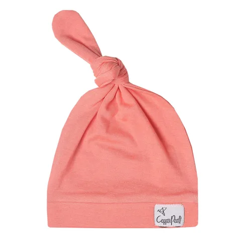 Miniatura 13 de Copper Pearl - gorro de bebé con nudo superior elástico suave