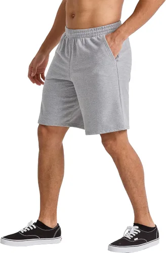 Miniatura 3 de Hanes Originals - Pantalones cortos deportivos de rizo francés para hombre, pantalones cortos atléticos sin cierre, 9 pulgadas