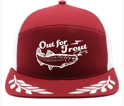 Miniatura 64 de ThatsRad Out for Trout Corduroy Snapback Sombrero Gorra Pesca con Mosca Pescador