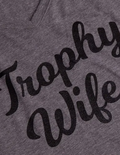 Miniatura 5 de Camisetas divertidas para mujer, con frase sarcástica y con cuello en V