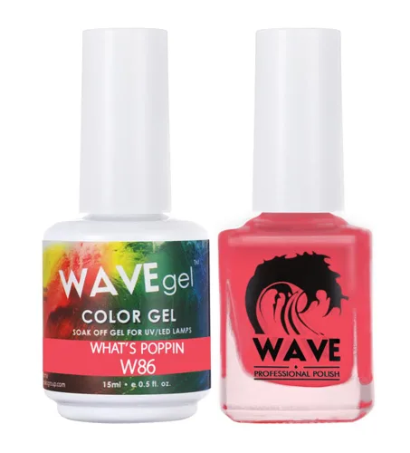 Miniatura 111 de WAVEGEL - Juego dúo de gel y esmalte de uñas a juego - Colección Simplicity - #P109 Blizzard I 0.5 onzas