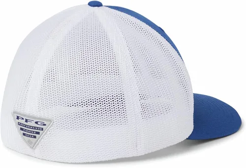 Miniatura 711 de Columbia - Gorra de malla con bandera con árboles unisex para adultos, corona alta