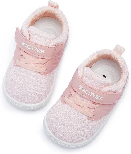 Miniatura 3 de BMCiTYBM Zapatos para caminar de malla transpirable para bebés, niños y niñas, ligeros, antideslizantes, para primeros pasos, 6, 9, 12, 18, 24 meses
