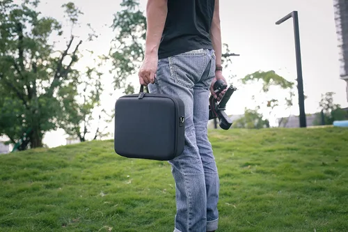 Miniatura 6 de RS 3 Mini funda, bolsa de hombro de almacenamiento impermeable, funda de transporte de viaje para DJI RS 3 Mini/Creator Combo, cardán de 3 ejes
