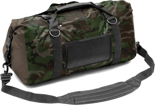 Miniatura 11 de AquaQuest Bolsa de lona blanca – 100% impermeable, resistente, versátil y cómoda – Bolsa protectora duradera para viajes, deportes, motocicleta