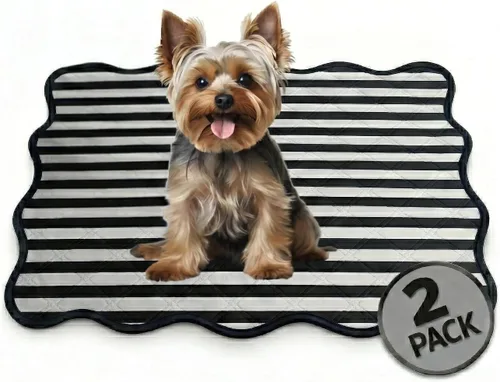 Miniatura 56 de PUPIBOO Almohadillas lavables para orina para perros y gatos - Almohadillas de entrenamiento para cachorros reutilizables súper absorbentes - 100%