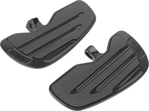Miniatura 6 de Tablas de suelo delanteras de aluminio, clavijas de repuesto para Indian Sixty Bobber 2015-2022 - Negro/Plata