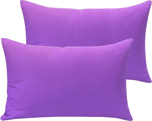 Miniatura 10 de NTBAY Fundas de almohada de microfibra para niños pequeños con cierre de sobre, paquete de 2 fundas de almohada 100% de microfibra cepillada, súper