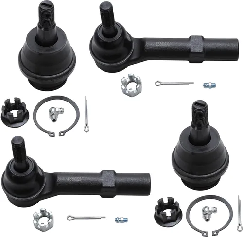 Miniatura 230 de Detroit Axle – Kit de suspensión delantera para Hyundai 2013-2018 Santa Fe 2 enlaces de barra de estabilizador 4 varillas de amarre interiores