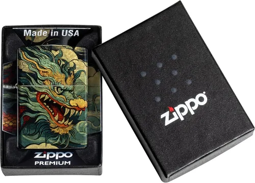 Miniatura 6 de Zippo Dragon Fusion Design 540 - Encendedor de bolsillo de latón Latón Dragon Fusion