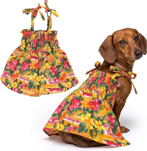 Miniatura 44 de Parisian Pet Chambray - Vestido para perro - Ligero sin mangas para perro, niña, talla XS Chambray en general