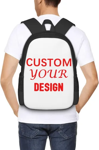 Miniatura 6 de Mochila personalizada Mochila personalizada Hombro de gran capacidad Agregue su propio nombre Mochila de viaje