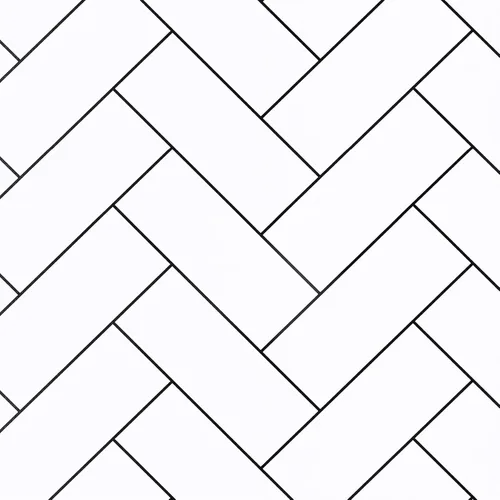 Papel tapiz geométrico de espiga para despegar y pegar, papel tapiz moderno, papel tapiz geométrico en blanco y negro con ladrillo de espiga para