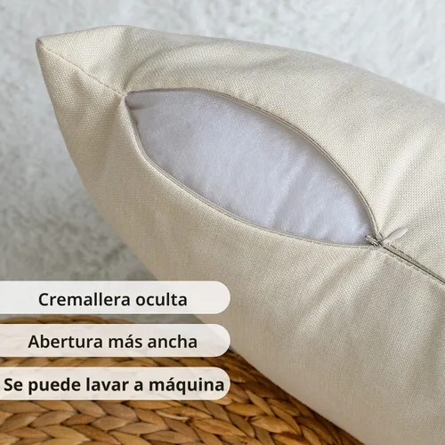 Miniatura 7 de AVOIN colorlife - Fundas de cojín estilo granja con mensaje Bless Our Home, diseño de hojas de eucalipto y camión azul Home Sweet Home, 16 x 16