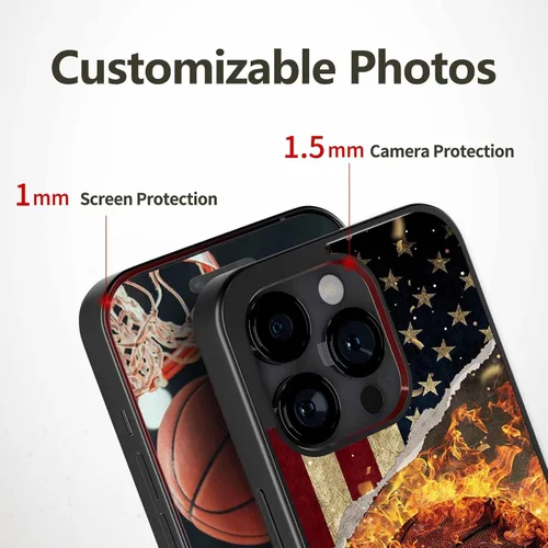 Miniatura 3 de Fundas deportivas para teléfono, diseño retro de bandera contra fuego para iPhone 6 7 8 11 12 13 14 15 16 17 Pro Max Plus Mini Xr Xs para Samsung
