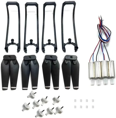 Miniatura 5 de Accessories for Quadcopters, Shovel Protection Arm 'Propulsor, Motor, Gear, Suitable for the FPV E99 Pro2 Control Drone Kit(Black)
