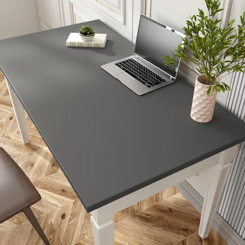 Miniatura 2 de VaryPaper 40 cm x 200 cm Papel de Contacto Gris Moderno para Despegar y Pegar, Vinilo Autoadhesivo, Extraíble, Decorativo, Impermeable, Papel