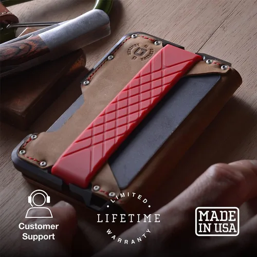 Miniatura 6 de Dango D01 Dapper EDC Wallet - Hecho en Estados Unidos - Cuero genuino aluminio CNC y bloqueo RFID
