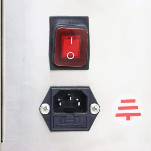 Miniatura 8 de Máquina de montaje al vacío de banco Máquina de envasado al vacío de escritorio con dos ranuras, sellador al vacío de cámara comercial para carne