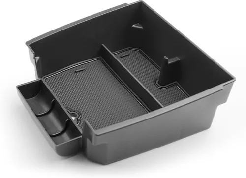 Miniatura 7 de CDEFG Bandeja organizadora de consola central para Chevy Colorado GMC Canyon 2025 2026 para Chevy Colorado GMC Canyon 2023-2025 2026, caja de Negro