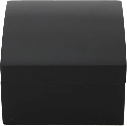 Miniatura 4 de Tech Swiss Caja de reloj individual 1 cojín extraíble de madera extragrande (acabado negro)
