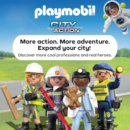 Miniatura 7 de Playmobil Camión de bomberos con accesorios y 2 figuras
